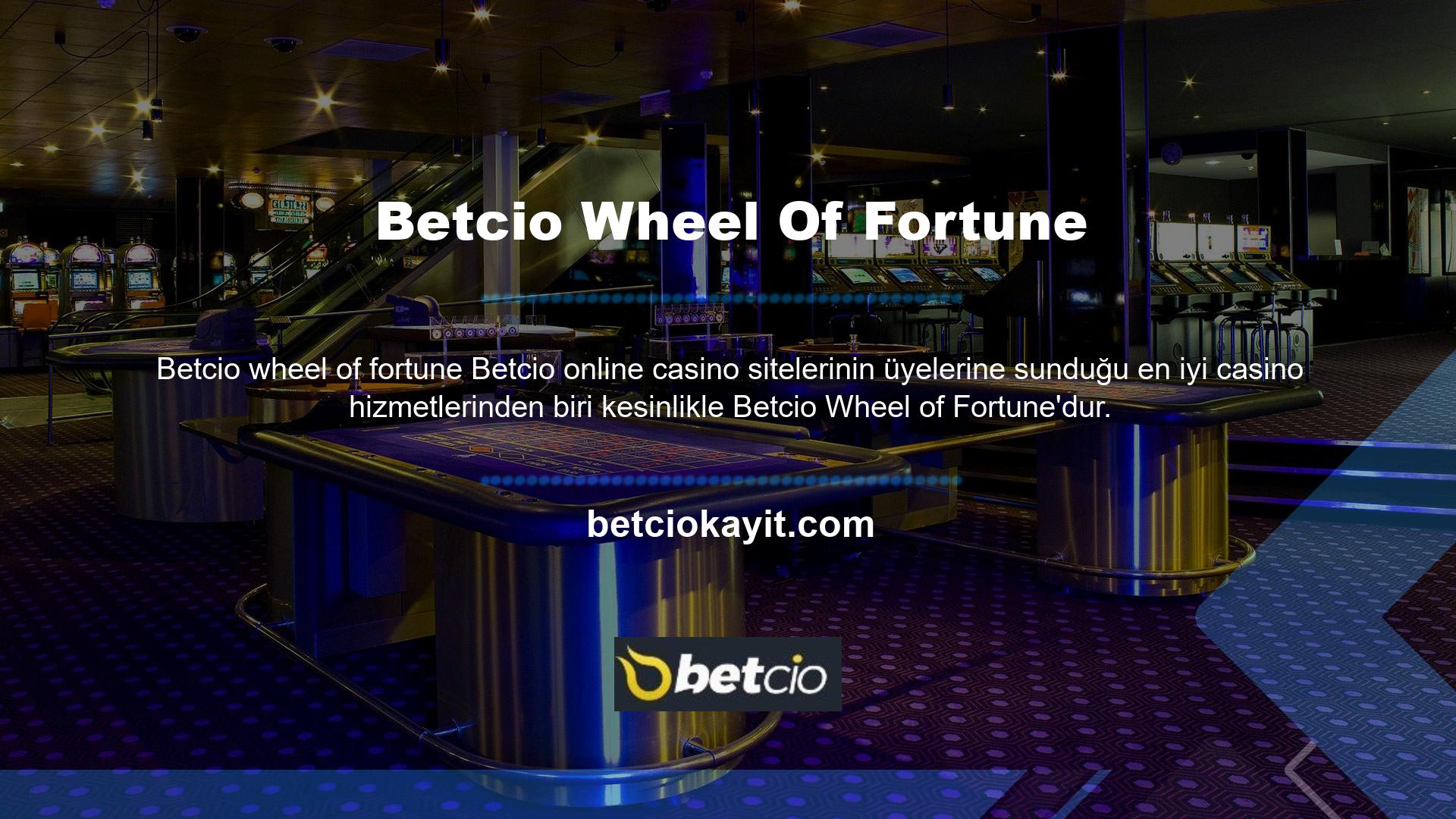 Bildiğiniz gibi Wheel of Fortune, dünya çapındaki casino siteleri ve uygulamalarındaki en iyi oyunlardan biridir