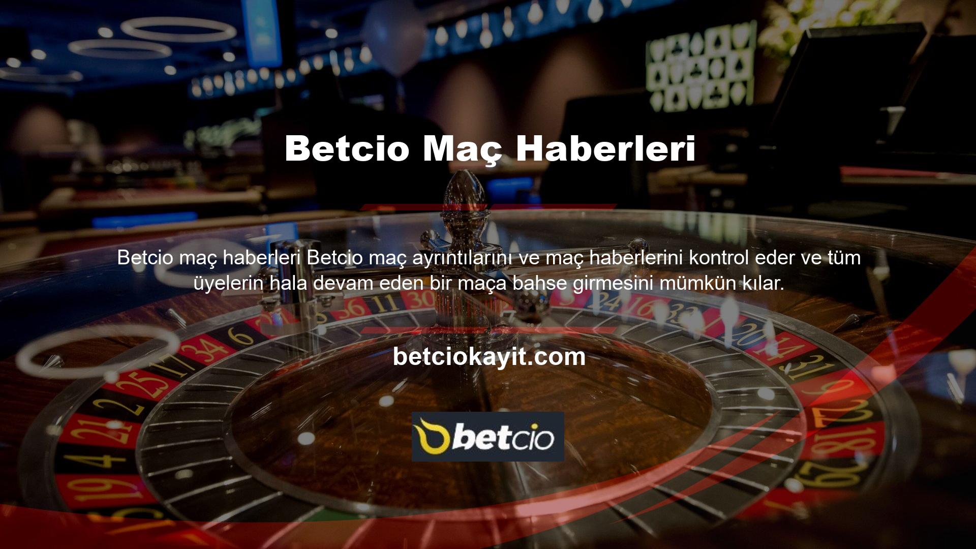 Betcio canlı bahis ve hızlı bahis seçeneklerinden yararlanmak istiyorsanız, sayfamızdaki mevcut Betcio giriş adresinizdeki siteyi ziyaret edin